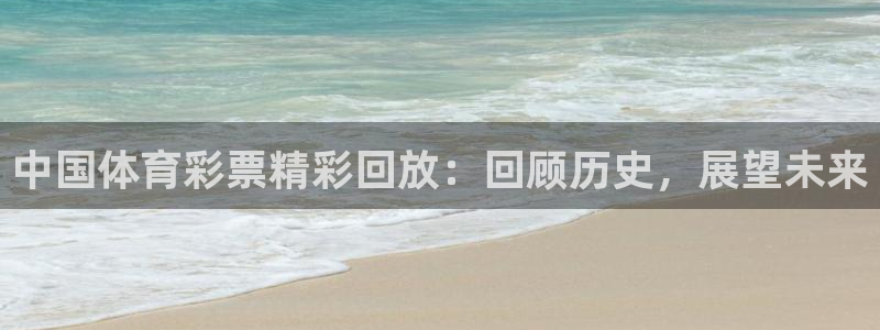 中国体育彩票精彩回放：回顾历史，展望未来